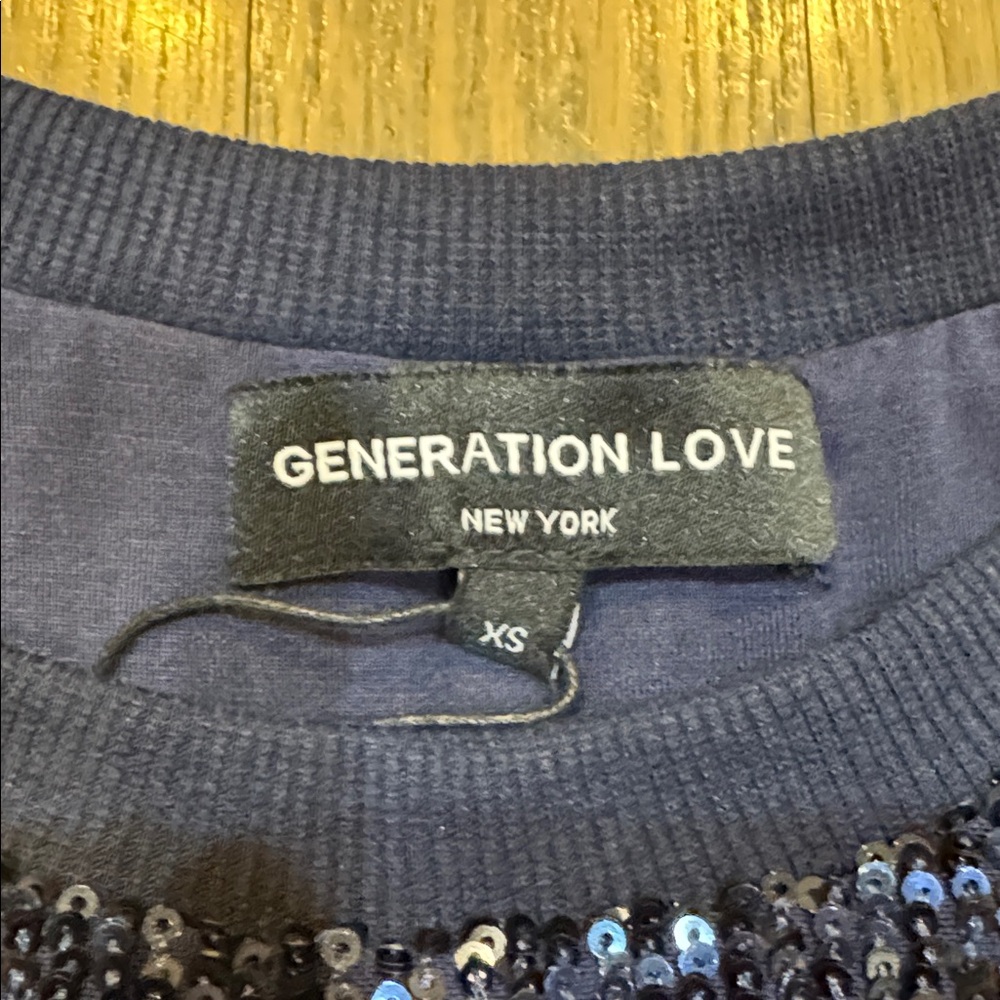Generation Love NWT Aleah Sequin Top - Picture 7 of 11